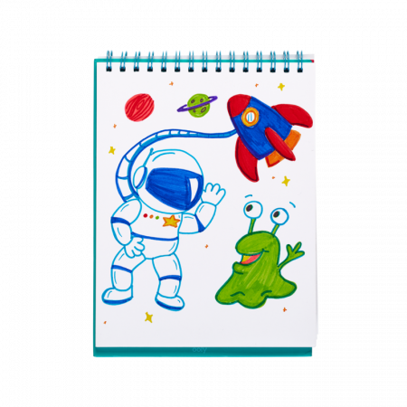 Carioci lavabile cu varf triunghiular, Mighty Mega, set 8 culori [5]