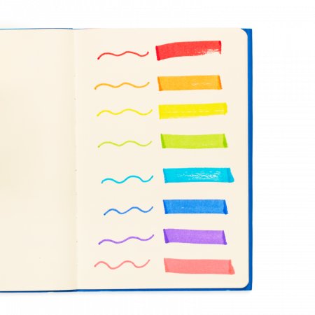 Carioci lavabile cu varf triunghiular, Mighty Mega, set 8 culori [3]