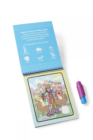 Carnet de colorat Apa Magica cu Povesti din Biblie - Melissa and Doug [5]
