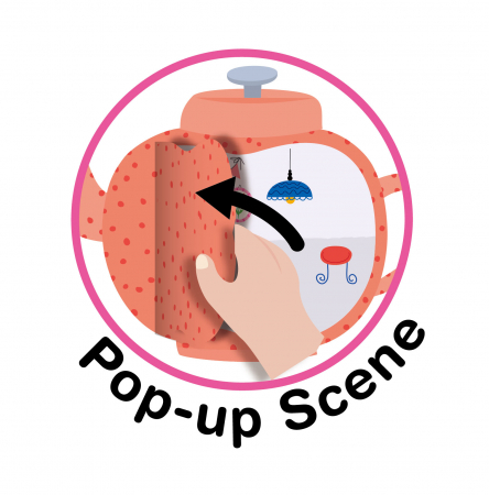 Carte cu abtibilduri repozitionabilesi scene pop-up - Viata in Padure [3]