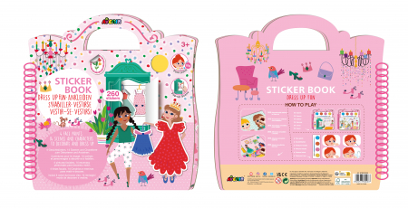 Carte cu activitati si abtibilduri repozitionabile - Moda si Design [2]