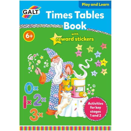Cifre si matematica - Carte cu activitati si abtibilduri - Tabla inmultirii