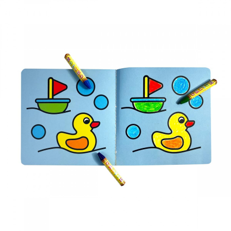 Carte de colorat cu contur reliefat - Our Day [4]