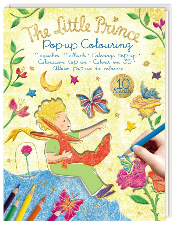 Jucarii creative - Carte de colorat cu elemente pop-up - Micul Print