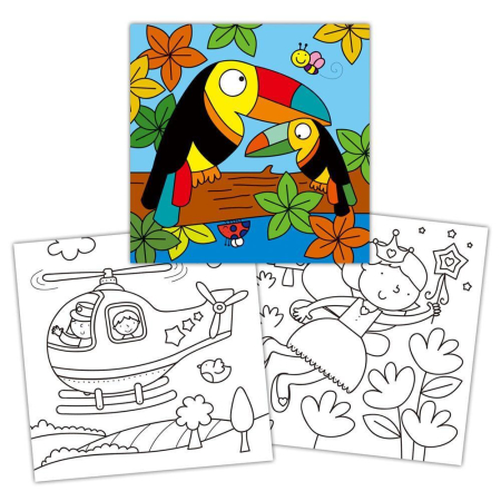 Carte de colorat  Fun to Colour [1]