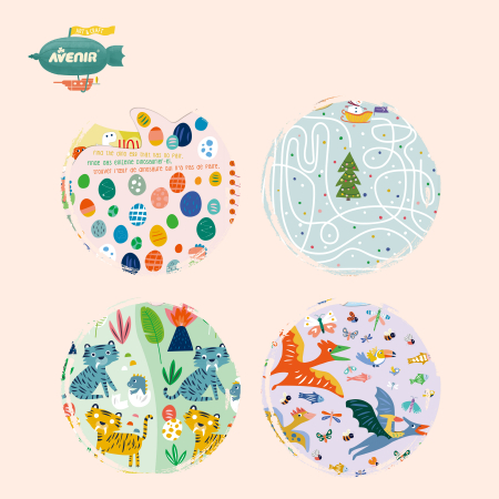 Carte de pictat cu apa, stickere si jocuri, portabila - Printese [6]