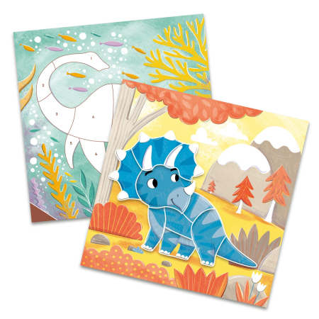 Cartea mea cu stickere -  Dinozauri prietenosi [5]
