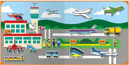 Cartea mea cu stickere - Vehicule [2]
