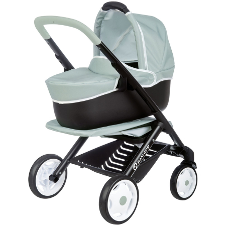 Carucior pentru papusi Smoby Maxi Cosi 3 in 1 albastru [0]