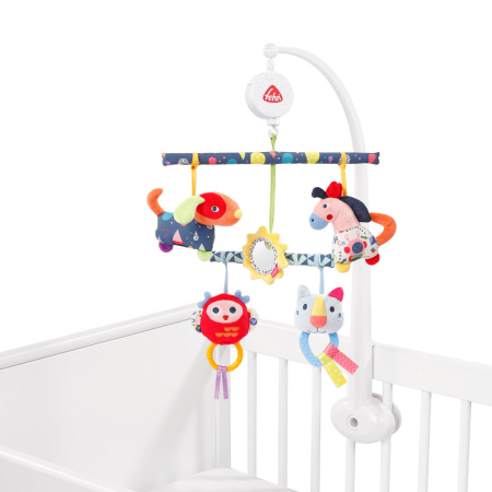 Carusel muzical mobil cu activitati - Prietenii culorilor [1]