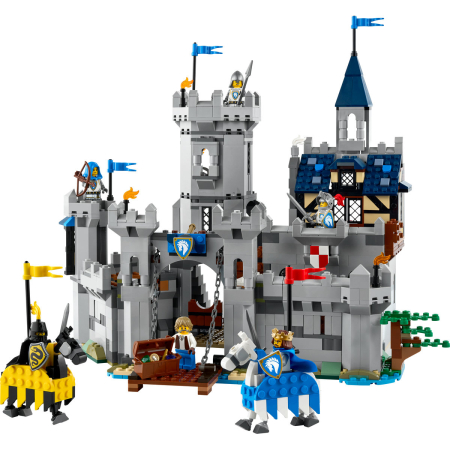 Castel medieval cu cai si cavaleri [8]