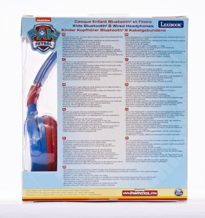 CASTI WIRELESS PLIABILE, PAW PATROL [4]