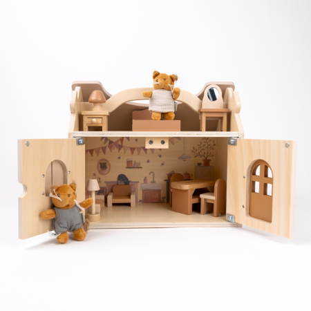 Casuta de papusi cu doua veverite de plus, Egmont Toys [1]