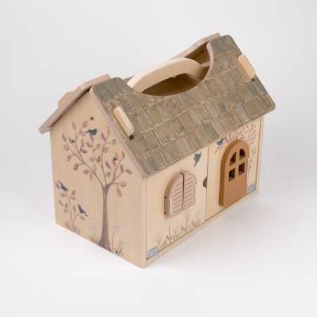 Casuta de papusi cu doua veverite de plus, Egmont Toys [3]
