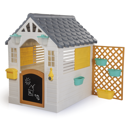 Jucarii de exterior - Casuta deluxe pentru copii - Pastel
