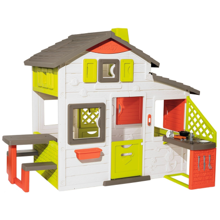 Casuta pentru copii Smoby Friends Playhouse Neo cu bucatarie [0]