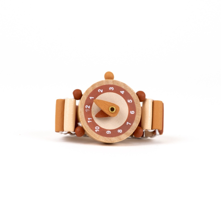 Ceas de mana din lemn Emma, Egmont Toys [3]