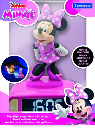 CEAS DESTEPTATOR CU LUMINA 3D, MINNIE MOUSE [2]