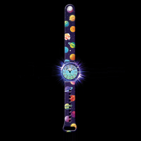 Ceas pentru copii, cu leduri, Glow, Spatiul [1]