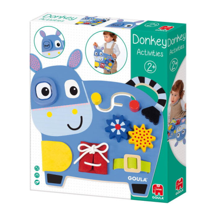 Centru de activitati din lemn - Magarus vesel [1]