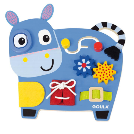 Centru de activitati din lemn - Magarus vesel [6]