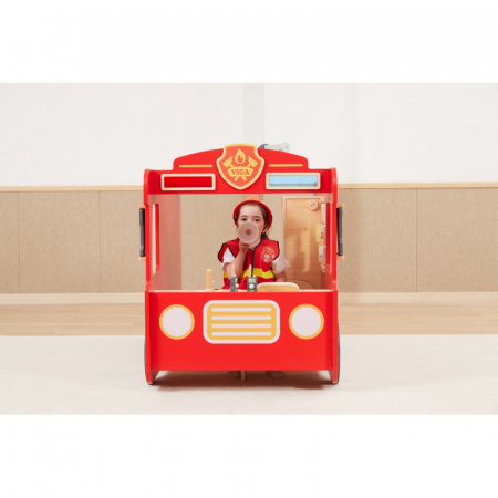 Centru de activitati gigant Masina de pompieri Super Fire Engine, Viga [2]