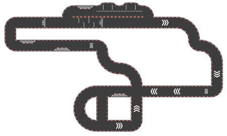 Circuit reversibil din carton cu 2 masinute Vilacity - Vilac [6]