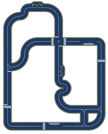 Circuit reversibil din carton cu 2 masinute Vilacity - Vilac [5]