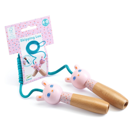 Miscare - Coarda de sarit ajustabila Lea, Djeco