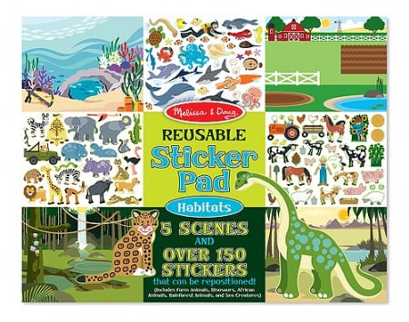 Colectia de abtibilduri reutilizabile Habitate Melissa and Doug [2]