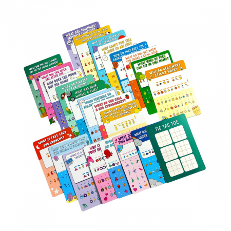 Colectie 24 de carduri cu jocuri si activitati - Decodor de glume [2]