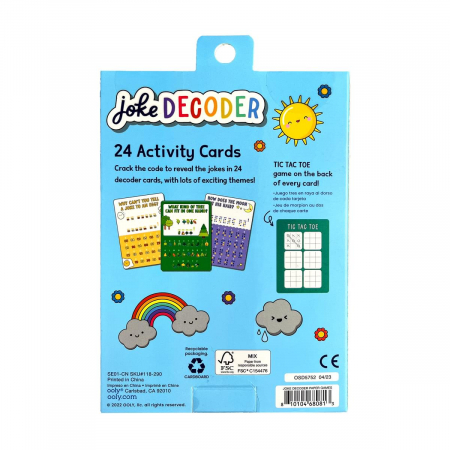 Colectie 24 de carduri cu jocuri si activitati - Decodor de glume [3]