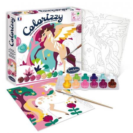 Colorizzy - Pictura pe numere - Unicorni [1]