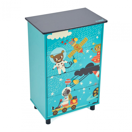 Comoda 4 sertare Explore the universe [1]