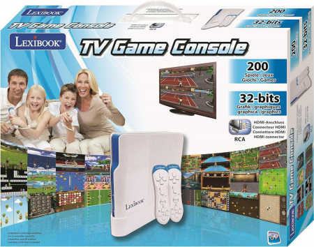 Ne jucam de-a… - CONSOLA CU 208 JOCURI, PLUG N' PLAY, LEXIBOOK