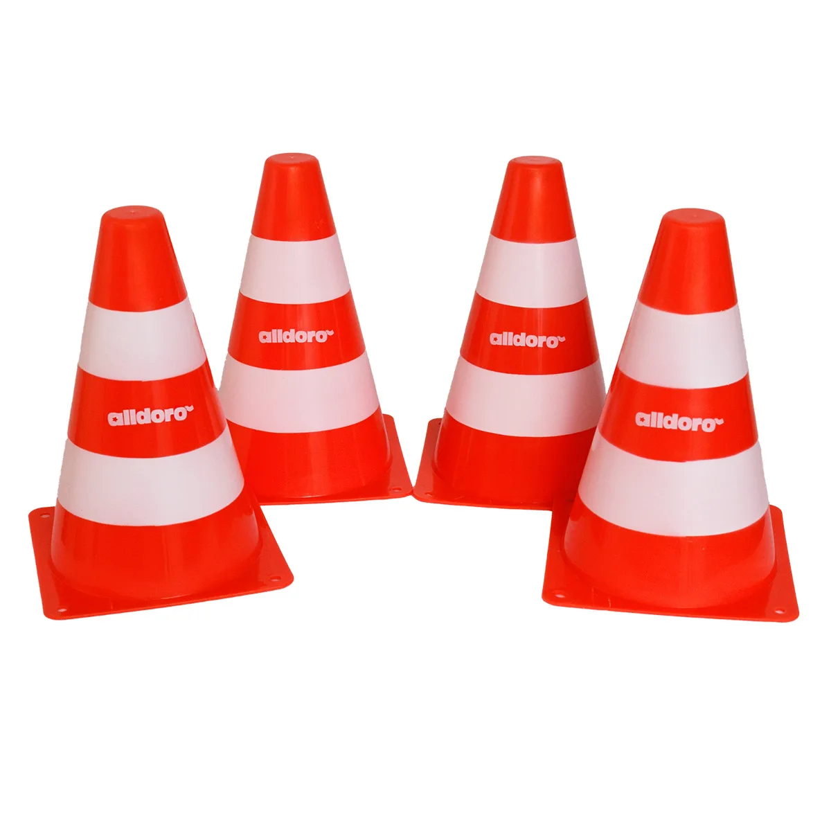 3-5 ani - Conuri de semnalizare, set 4 bucăți, 12x18 cm