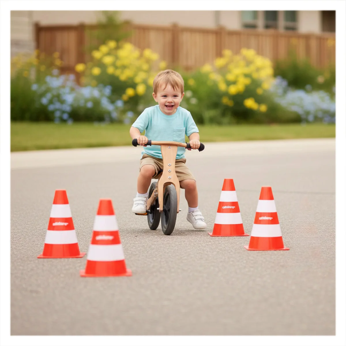 Conuri de semnalizare, set 4 bucăți, 12x18 cm [2]