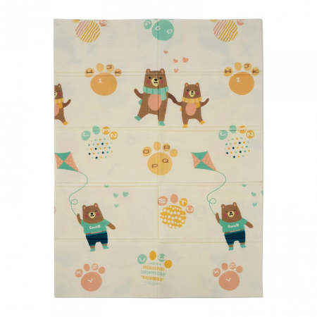 Depozitare - Covor de joaca pentru copii U-Grow, din spuma, pliabil, 2 fete, impermeabil, izolant, 120 x 180 x 1 cm, alfabet