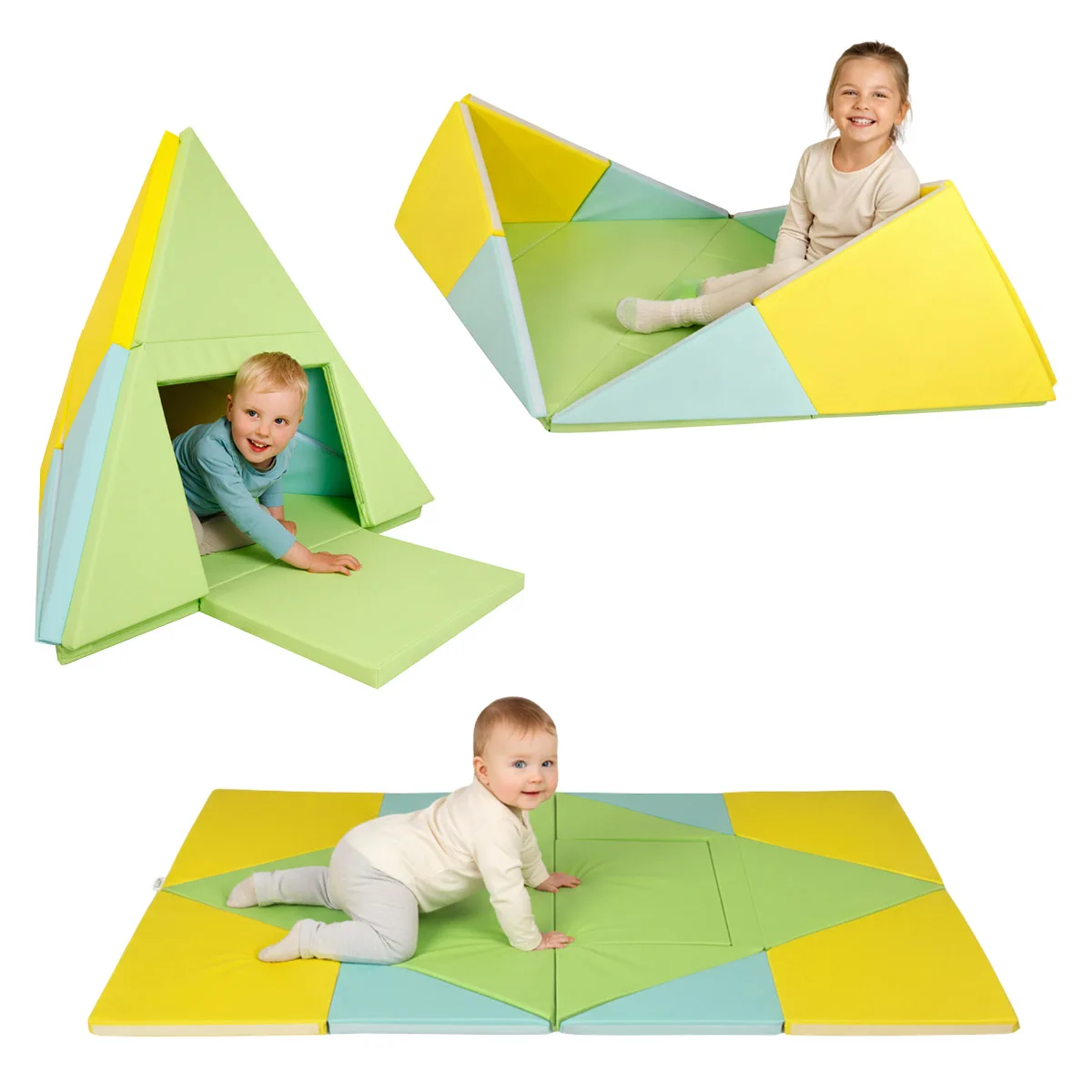 Noutati - Covoraș de joacă multifuncțional 3 în 1, Alldoro