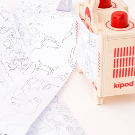 Crea TV - Set creativ pentru realizat povesti si benzi desenate, Kipod [1]