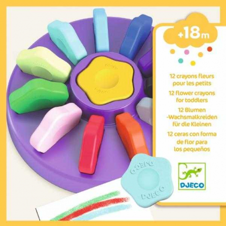 Jucarii creative - Creioane cerate Djeco bebe