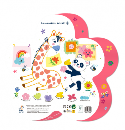 Creioane cerate pentru degete - Gradina, set de 6 - Haku Yoka [1]