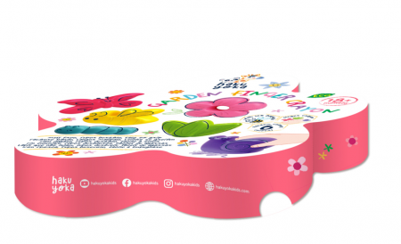 Creioane cerate pentru degete - Gradina, set de 6 - Haku Yoka [2]