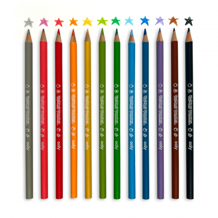 Creioane colorate parfumate - Yummy Yummy, set de 12 [8]