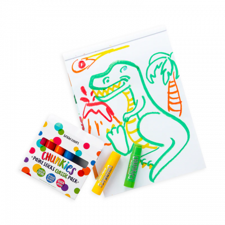 Creioane tempera solida Chunkies, 6 bucati [1]