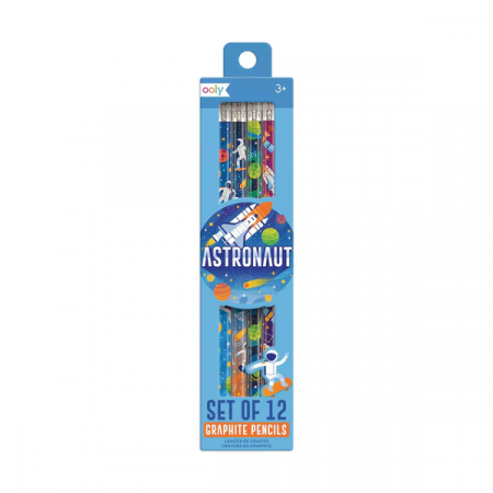 Creioane - Creioane grafit HB Astronaut- Set de 12