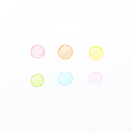 Creioane intercalate si radiera parfumata Rainbow Scoops [2]