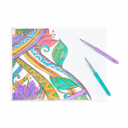 Pixuri retractabile cu gel si sclipici, Oh My Glitter!, set 4 culori [3]