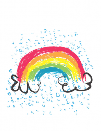 Creioane cu gel pentru geam si sticla, Rainy Dayz, set 12 culori lavabile [5]