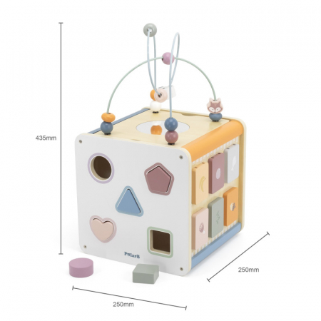 Cub cu activitati 8-in-1, PolarB Viga [4]